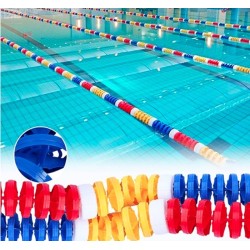 Combo Corchera - Pieza  divisor x 18 Unidades de carril de piscina.