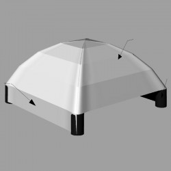 copy of pack Tent Milan 14x14