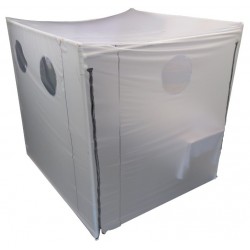 Cabina aislamiento PVC 2x2