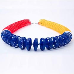 Corchera X metro suelto divisor de carril de piscina 15 cm x 6,8 cm (15 Unidades)