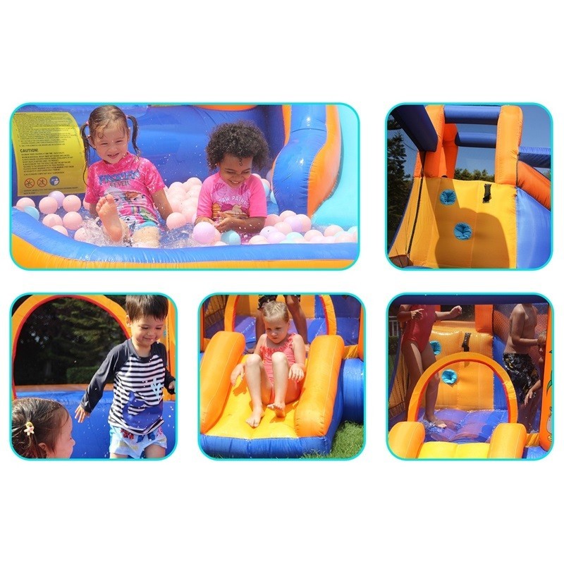 Inflable Rodadero Naranja Ref 63108