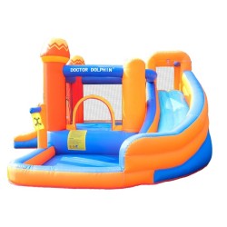 Inflable Rodadero Naranja Ref 63108