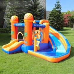 Inflable Rodadero Naranja Ref 63108