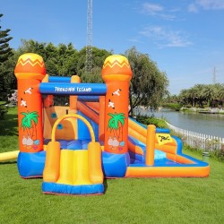 Inflable Rodadero Naranja Ref 63108