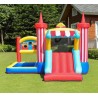 Castillo Inflable con Tobogán y Piscina | Diversión Segura para Niños