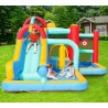 Castillo Inflable con Tobogán y Piscina | Diversión Segura para Niños