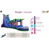 Tobogán Acuático Inflable Grande Cascada WS1040
