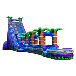 Tobogán Acuático Inflable Grande Cascada WS1040