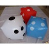 Dados Inflable  De 12 Pulgadas Importado x 2