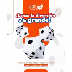dado gigante inflable 12 pulgadas