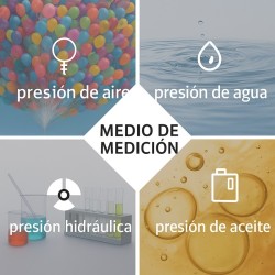Manómetro -  Medidor de Presión  Para Inflables.