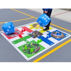 Parchís / Parqués Gigante 4 puestos
